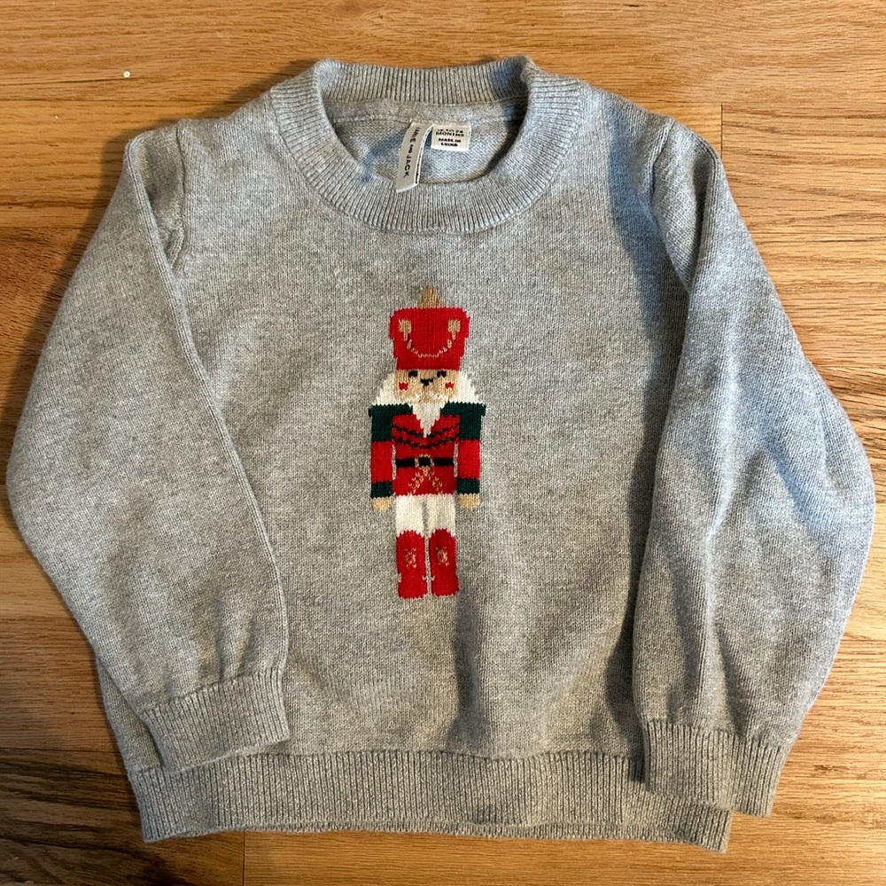 Janie and jack nutcracker sweater sized 18-24 months